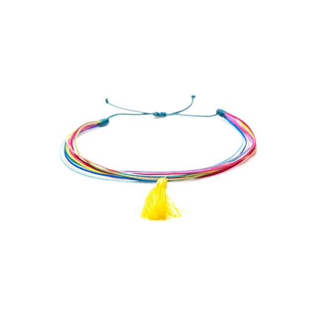 CrisFeather Olly brățară gleznă multicoloră waterproof