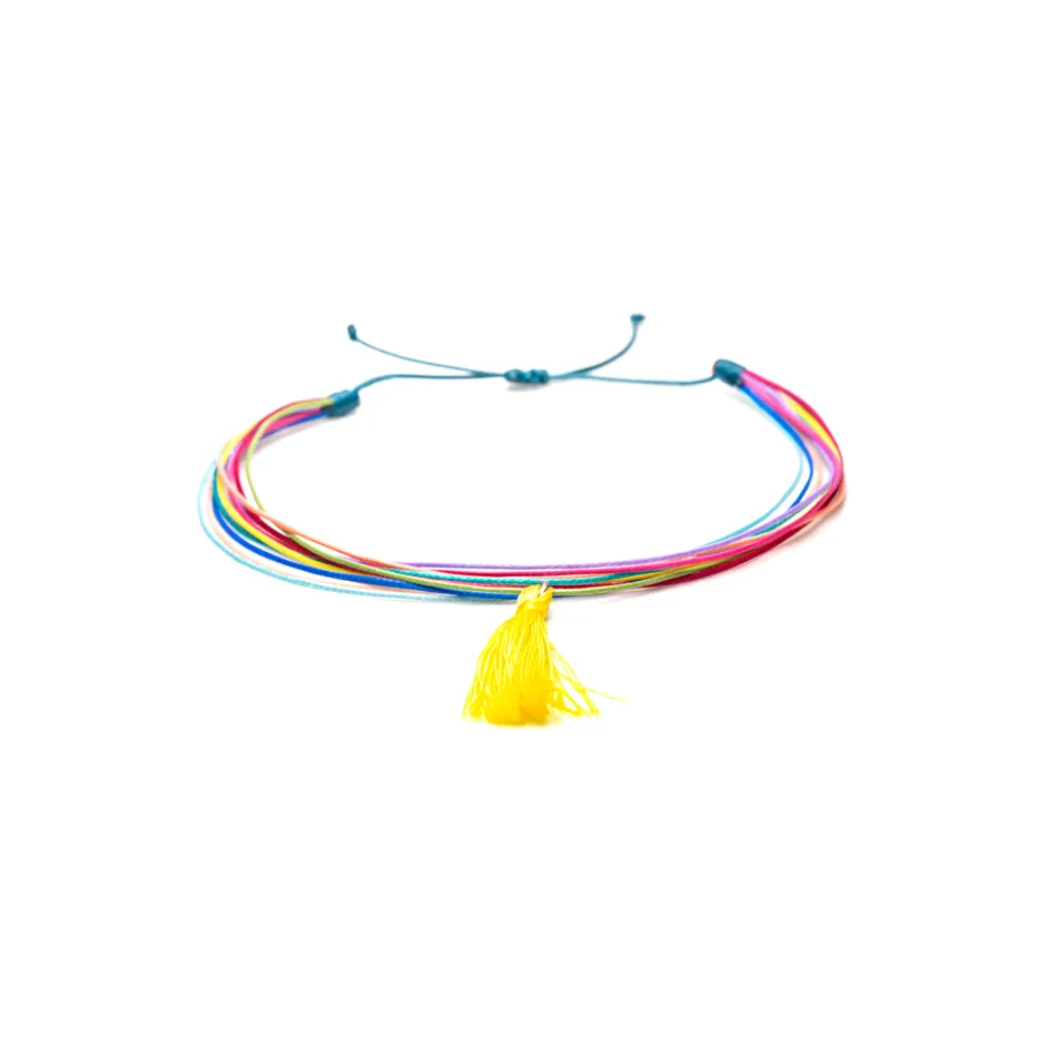 CrisFeather Olly brățară gleznă multicoloră waterproof