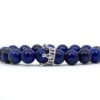 Dualstax no.9 bratara barbati lapis lazuli 8mm