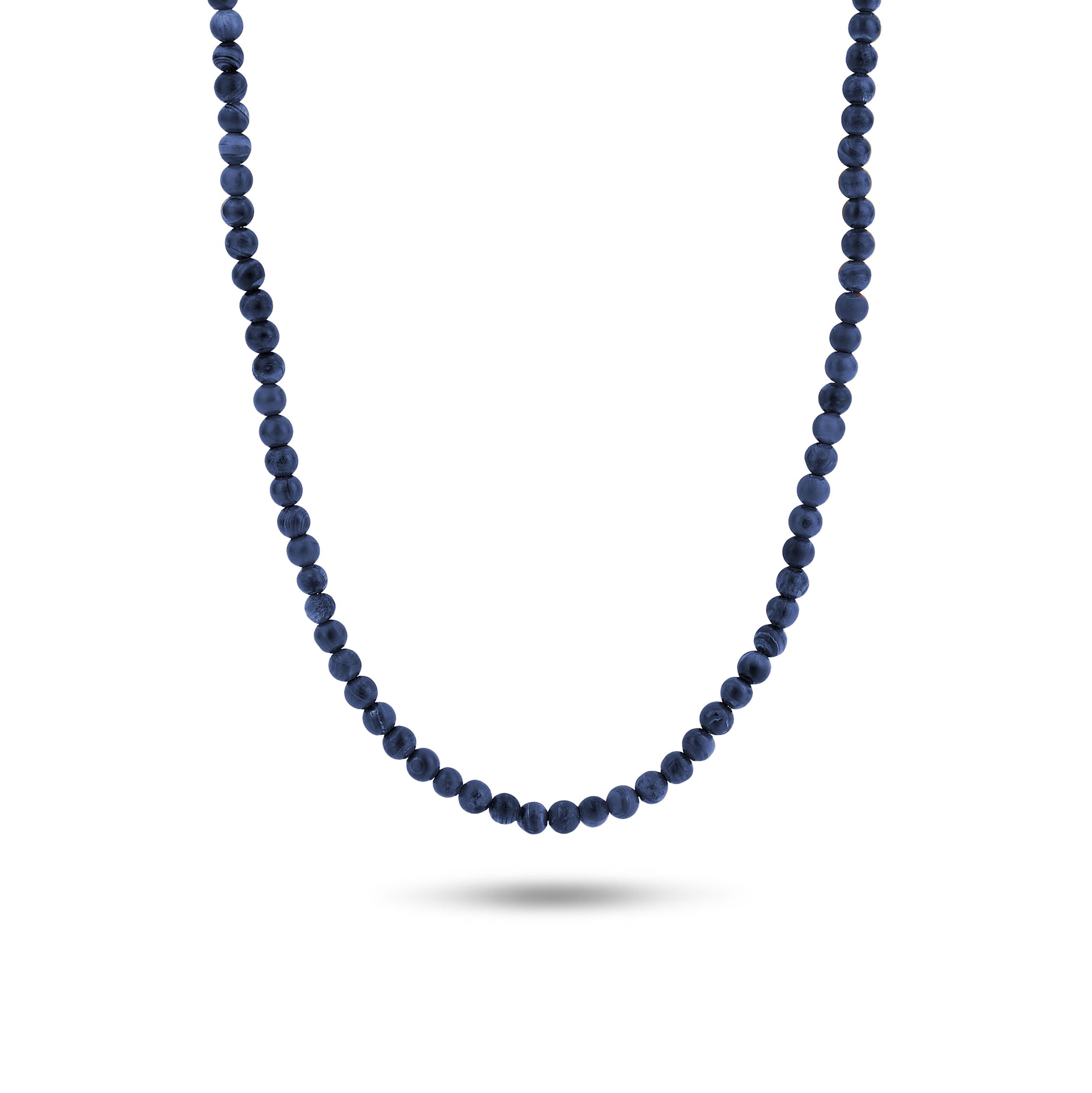 Frank 1967 Agate Bead colier agat negru pietre naturale
