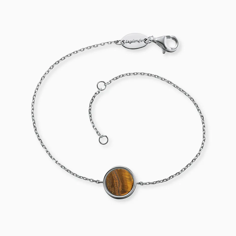 Engelsrufer Powerful Stone bratara argint ochi de tigru