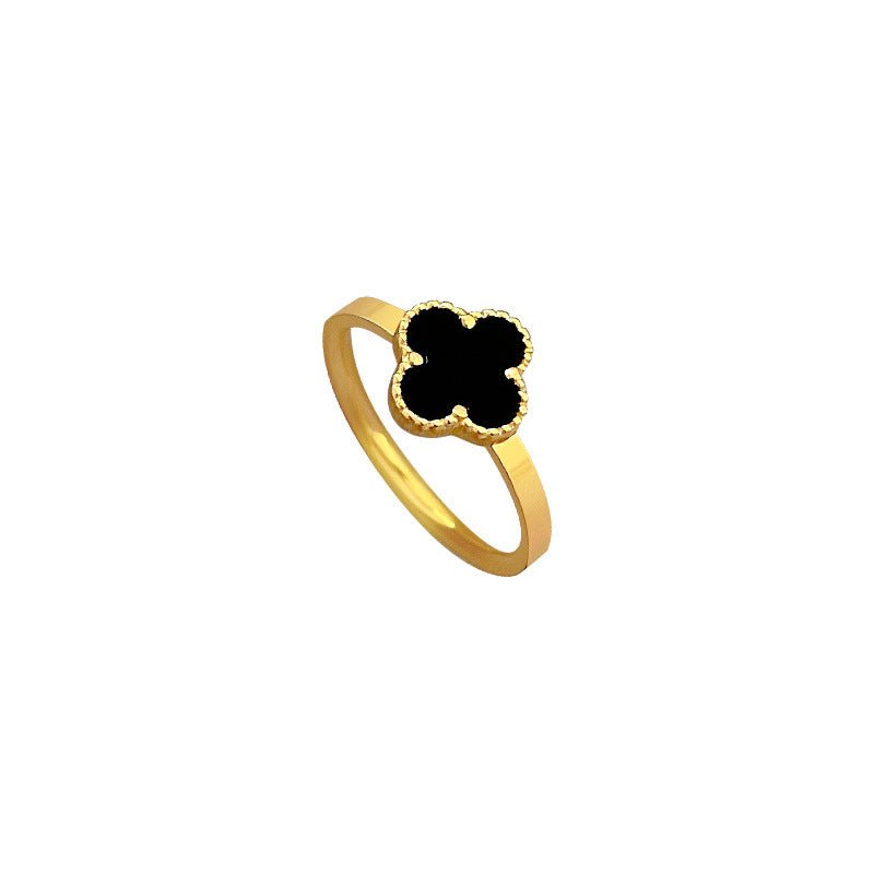 Rafini Flowers inel placat aur 18K mărimi 7-8