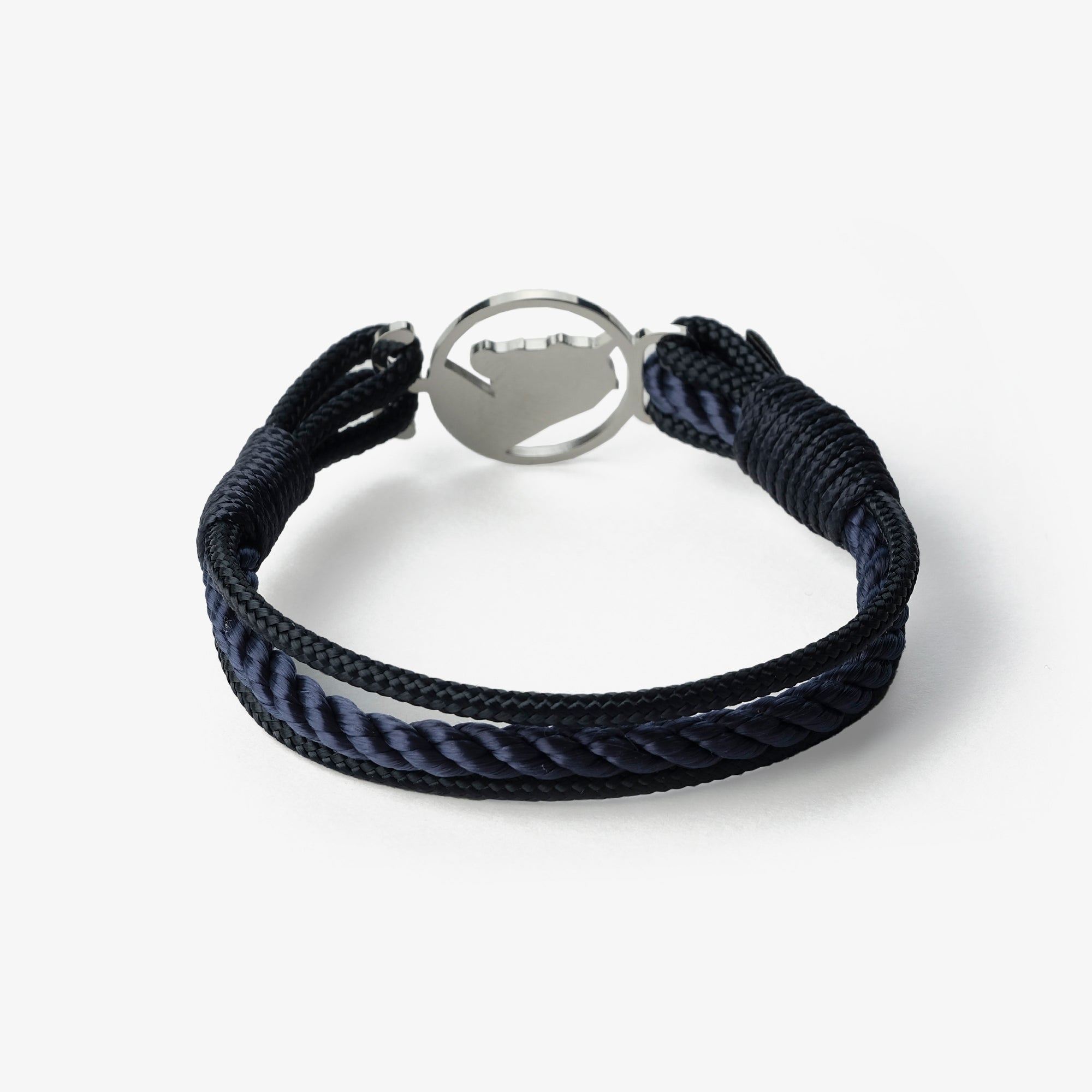 Old Skipper Midnight Explorer brățară funie bleumarin cal L