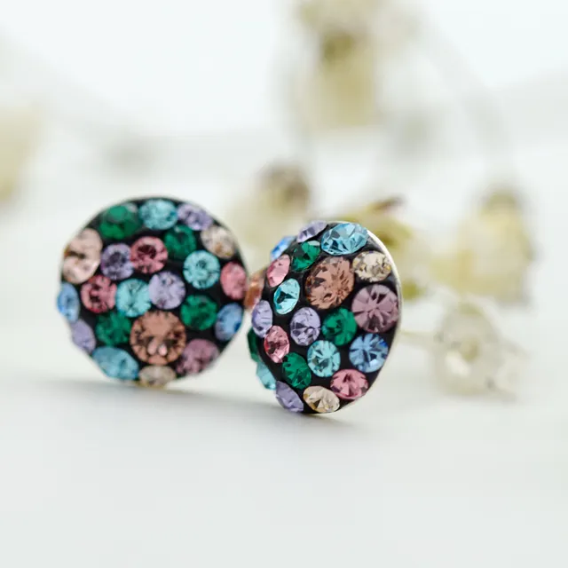 Margeluta.dincristal Mini Chaton Ball cercei argint 925 0,8 mm