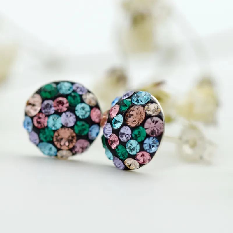 Margeluta.dincristal Mini Chaton Ball cercei argint 925 0,8 mm