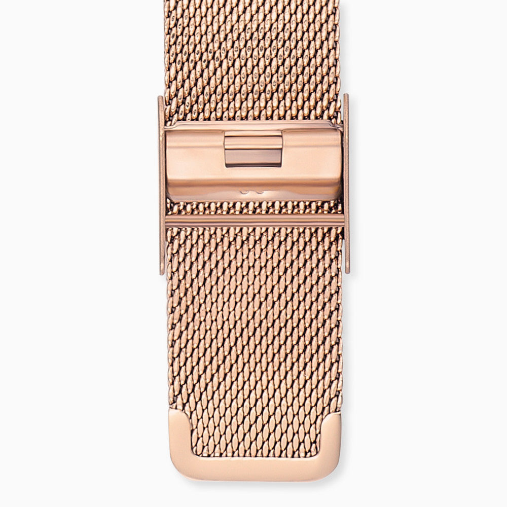 Engelsrufer Mesh curea ceas otel 14 mm roz-auriu reglabila