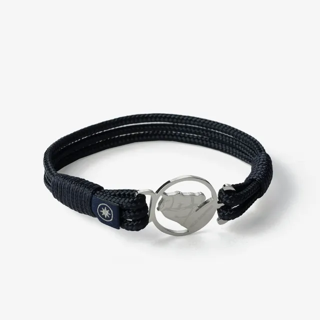 Bratara sfoara Old Skipper Blue Trifecta bleumarin cal