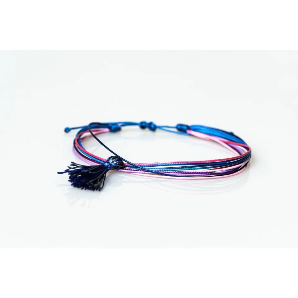 CrisFeather Accesorii Iary bratara glezna multicolora