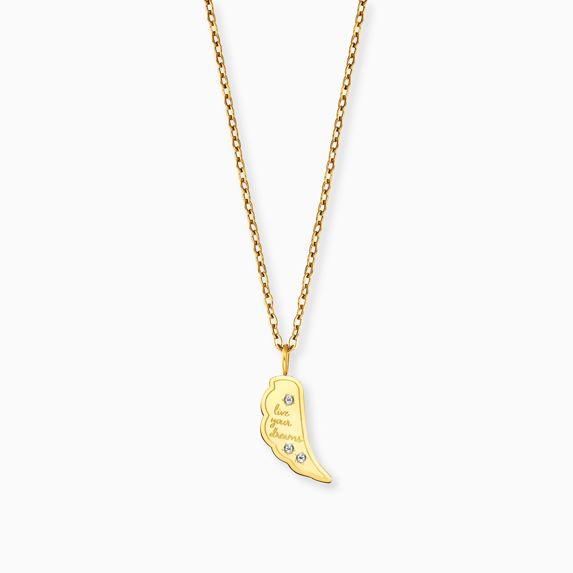 Engelsrufer Boho Triangle set brățară + colier bicolor