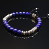 dualstax Lapis Lazuli brățară 6mm reglabilă