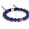 Dualstax Lapis Lazuli brățară lapis 8mm reglabilă