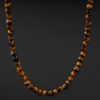 dualstax Tiger Eye colier barbati 50cm sfere 6mm