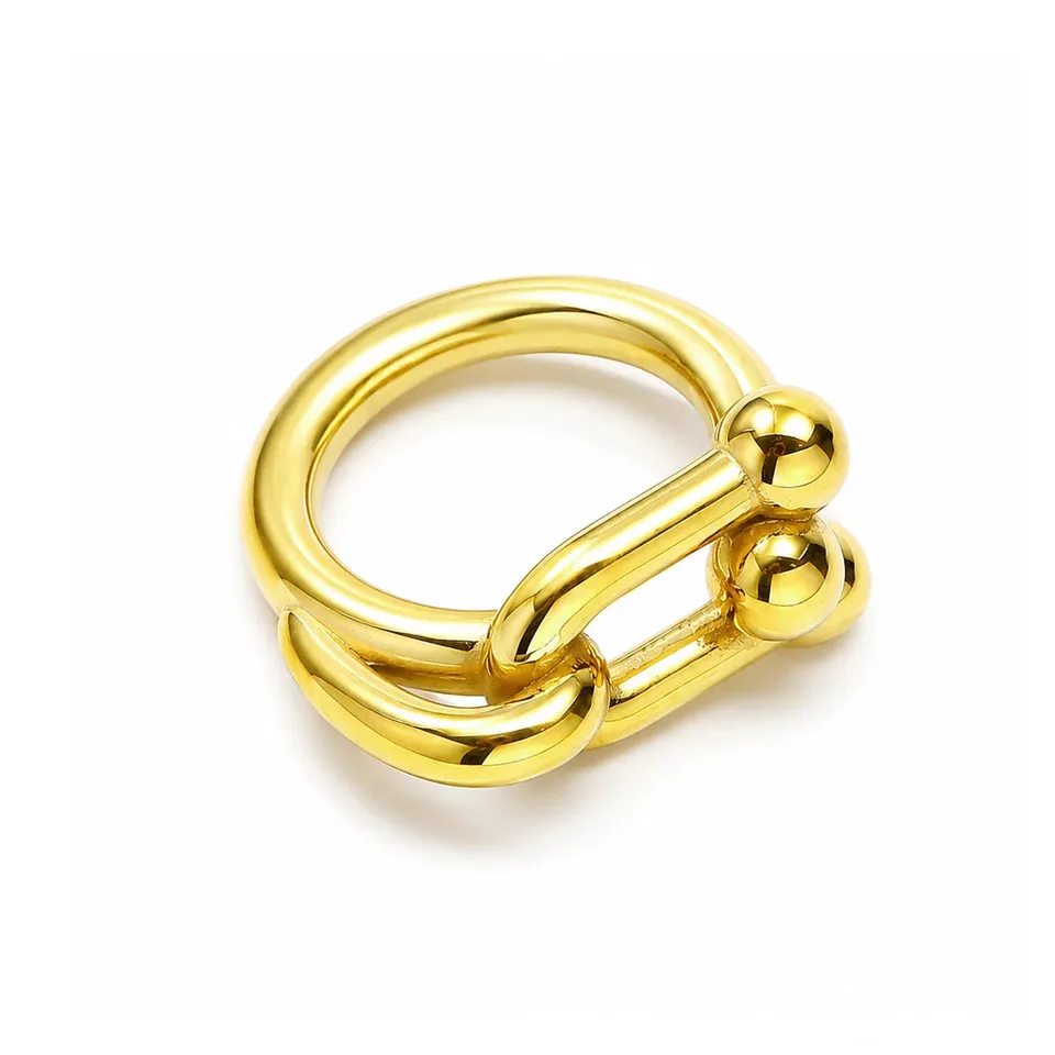 Rafini Milano Gold inel placat aur 18K marimi 7-8
