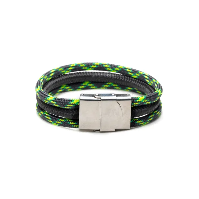 CrisFeather LockedZombie brățară paracord verde