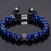 Dualstax Lapis Lazuli brățară lapis 8mm reglabilă