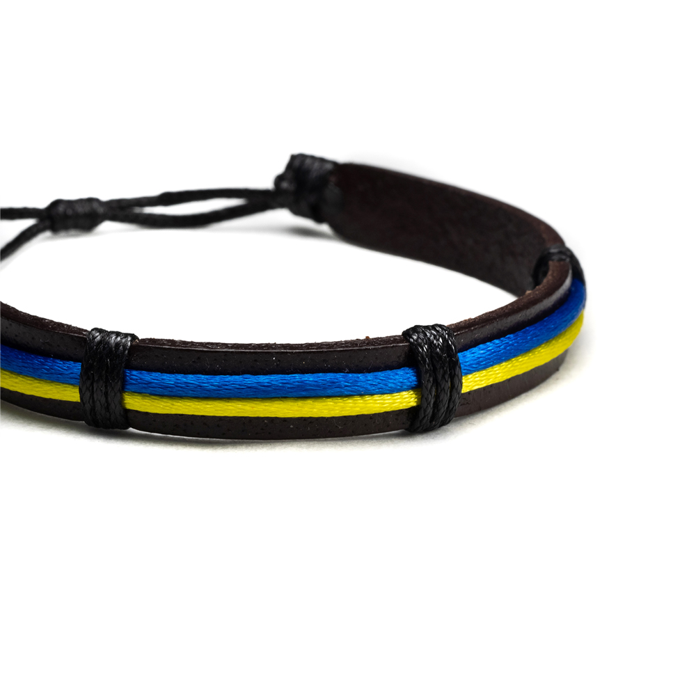 CrisFeather Accesorii Chaos bratara piele neagra