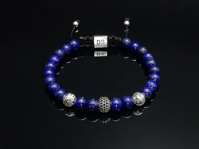 Dualstax Lapis Silver brățară lapis argint 925
