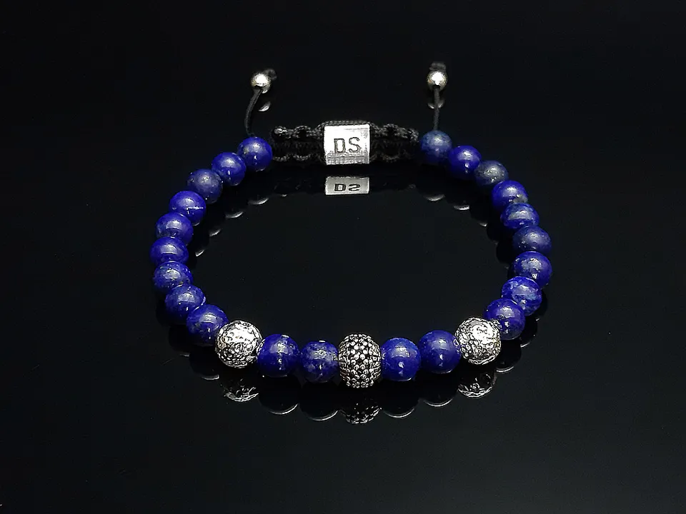 Dualstax Lapis Silver brățară lapis argint 925