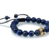 Dualstax No.6 bratara lapis lazuli albastra reglabila