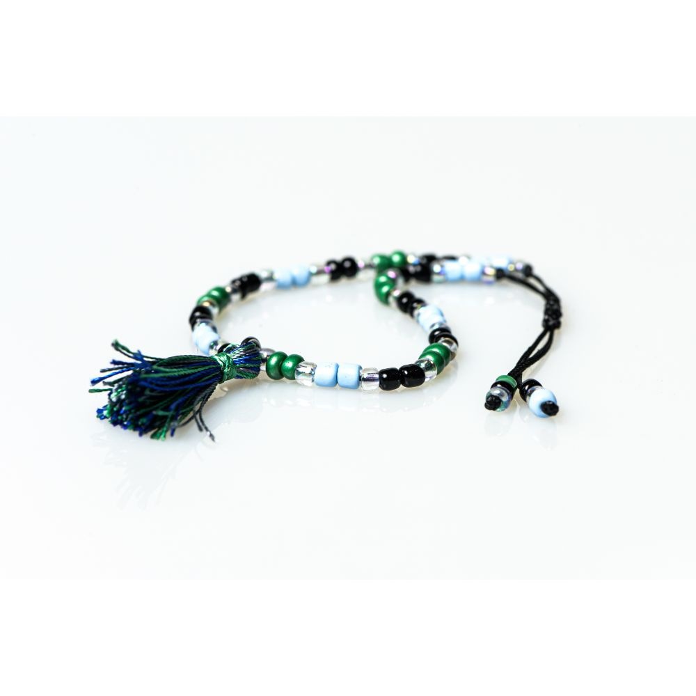 CrisFeather Accesorii Gaby bratara picior verde