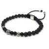 Dualstax Lava bratara barbati lava onix 6mm reglabila