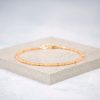 Dualstax Bratara Cuart Fatetat 3mm Argint 925