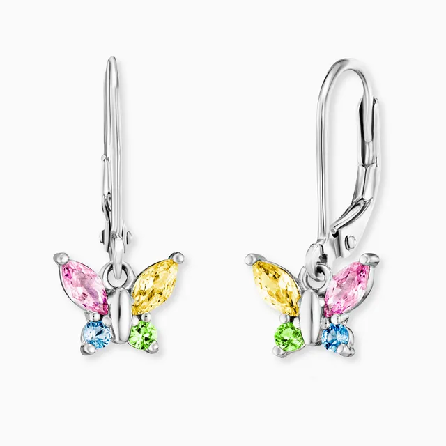 Engelsrufer Herzengel Fluture cercei copii multicolor