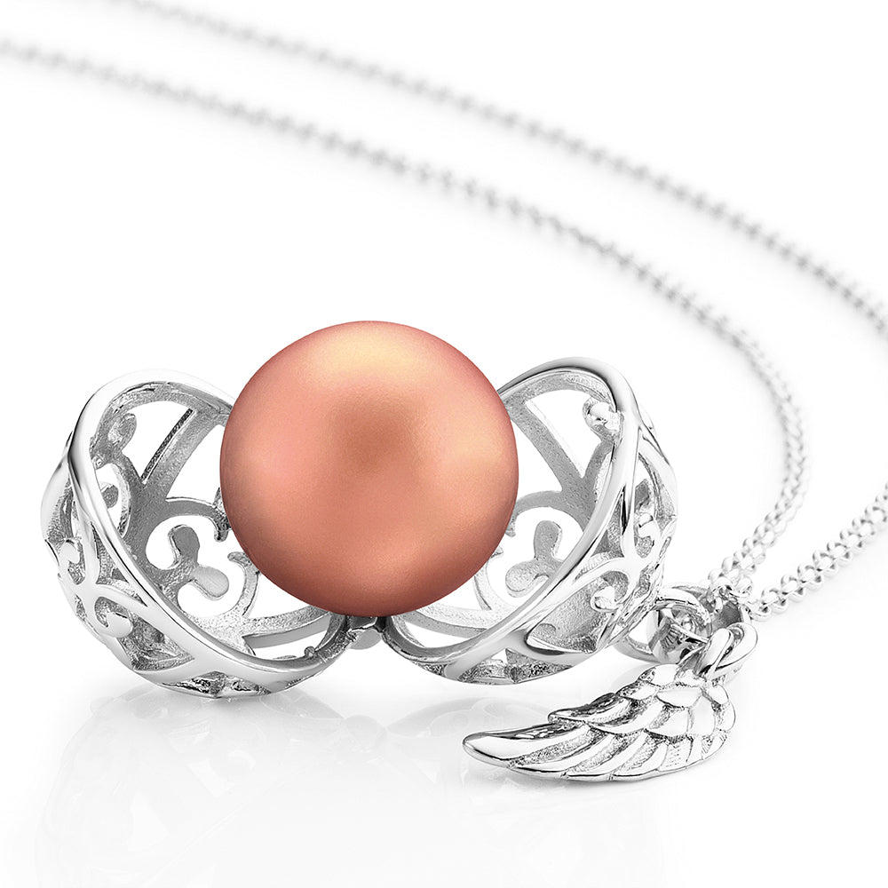 Engelsrufer colier argint bila rose XS sunatoare