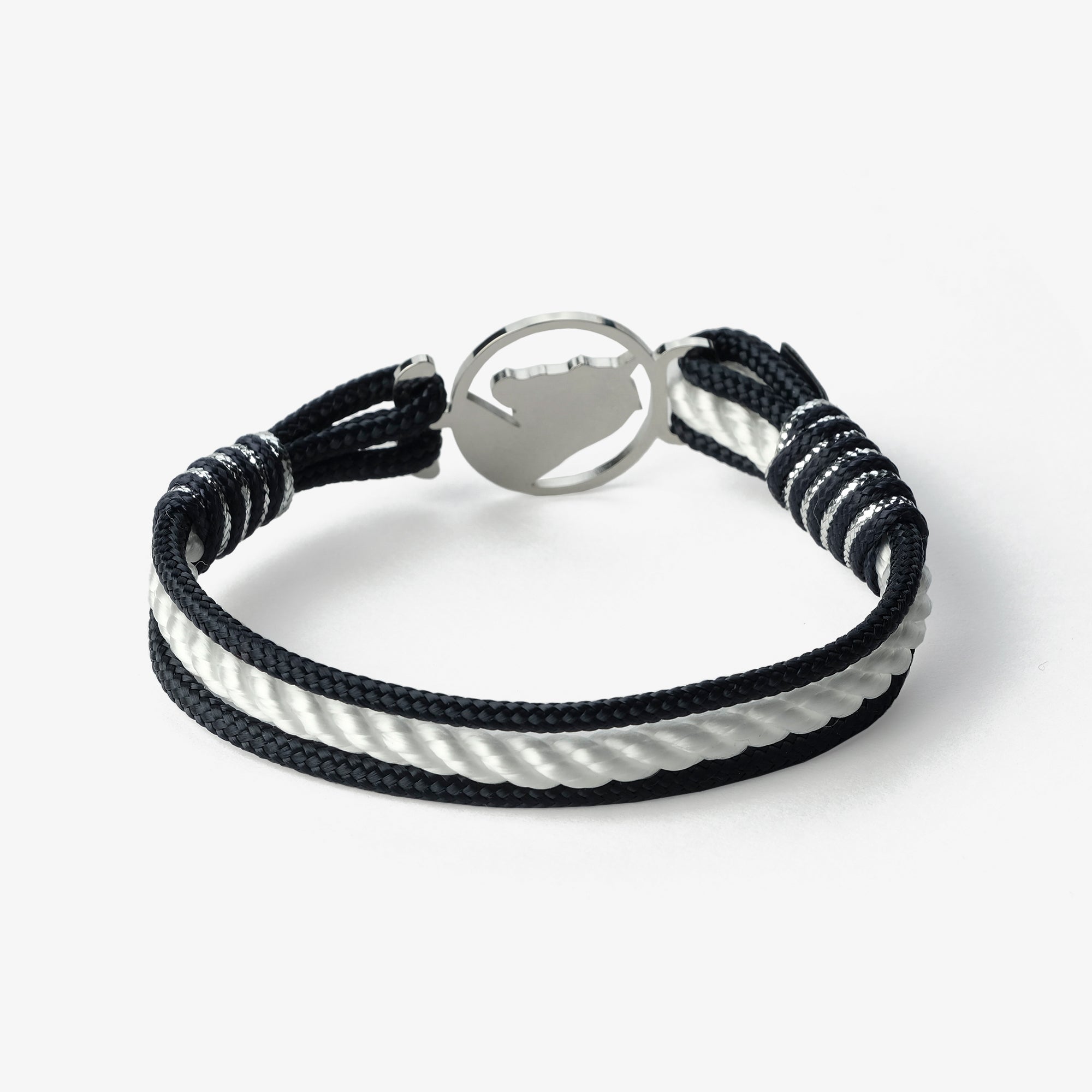 Old Skipper Pearl Tide brățară cal alb bleumarin perlat