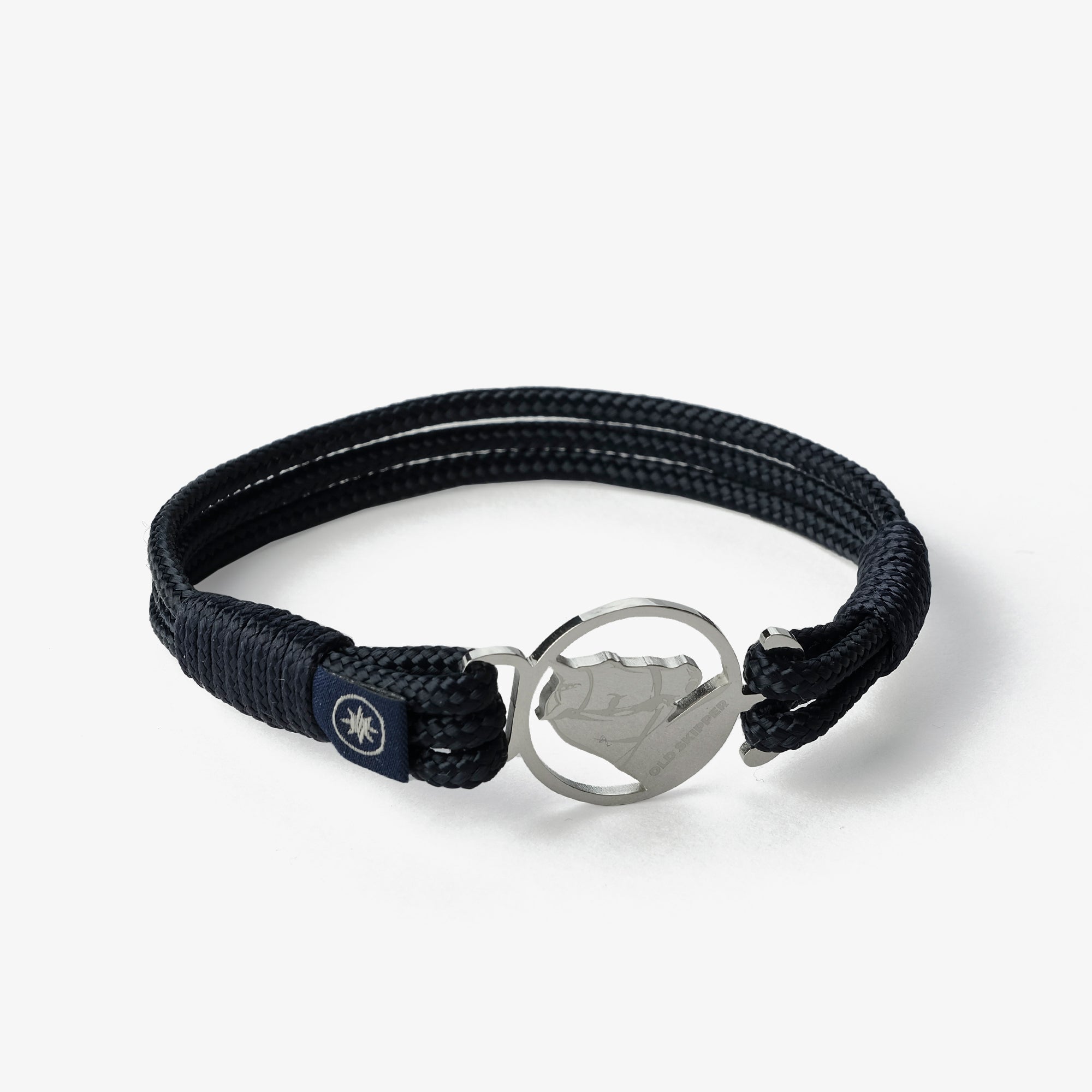 Bratara sfoara Old Skipper Blue Trifecta bleumarin cal