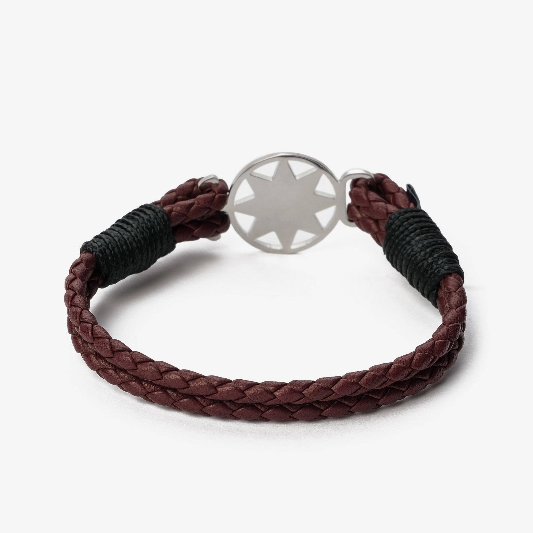 Old Skipper NPRBLB-856NS bratara piele stea nordului maro