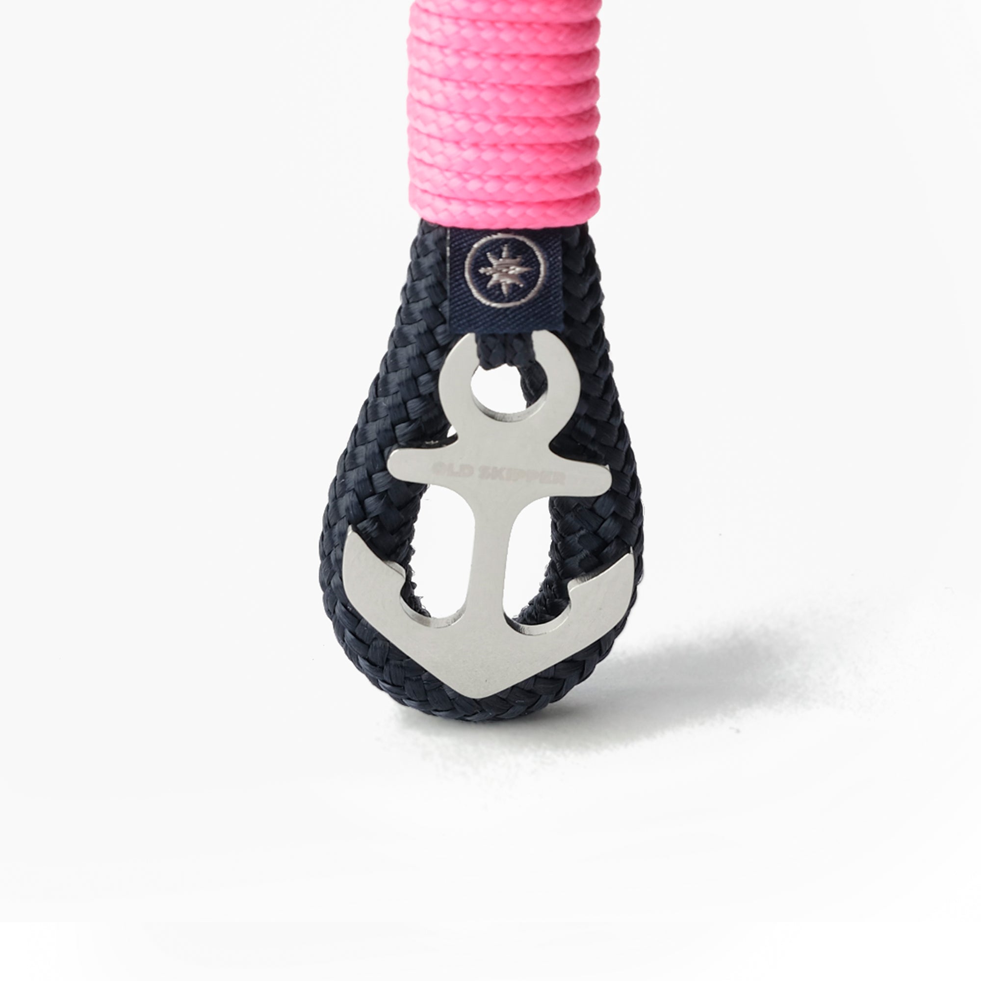 Old Skipper Pink Knot breloc sfoară bleumarin-roz