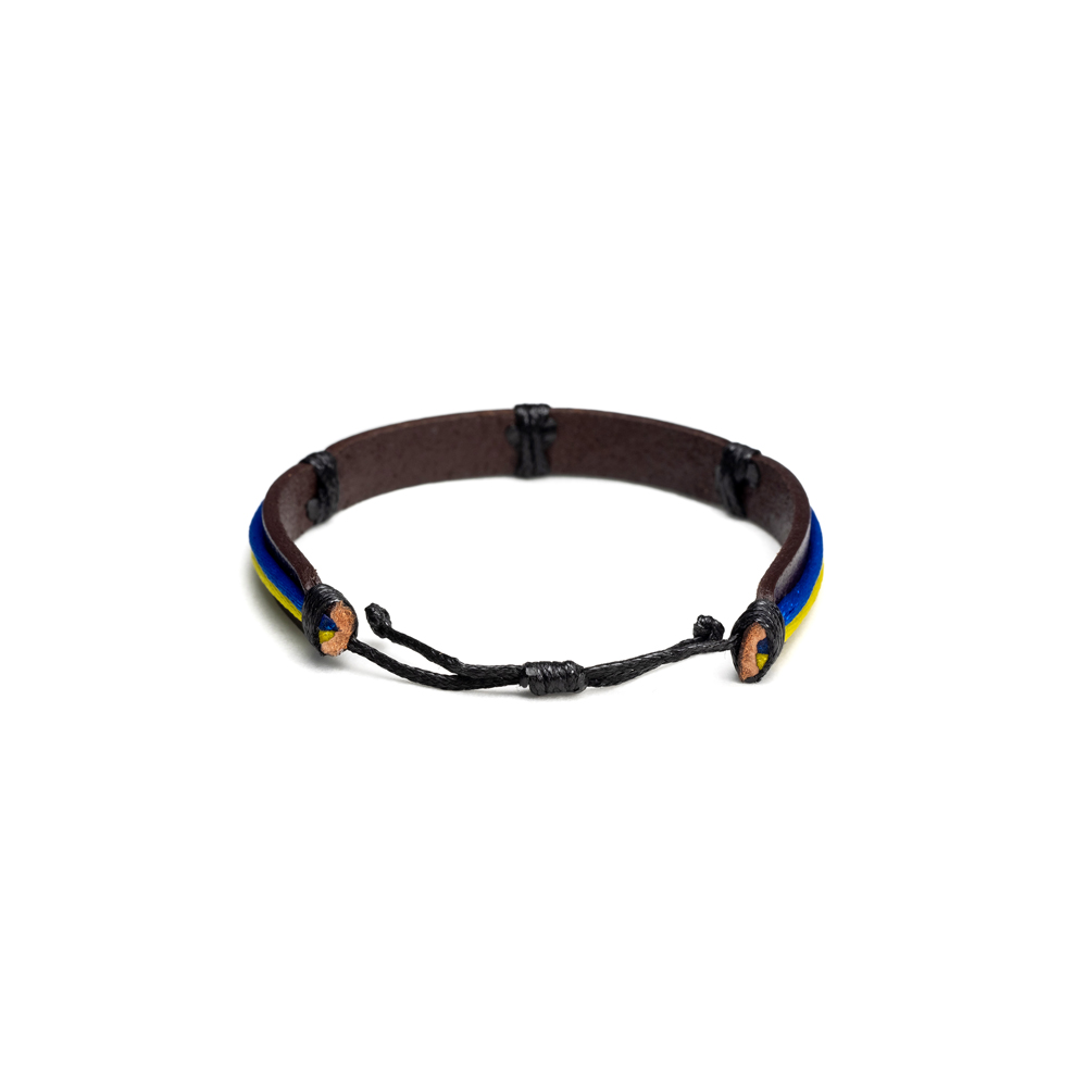 CrisFeather Accesorii Chaos bratara piele neagra