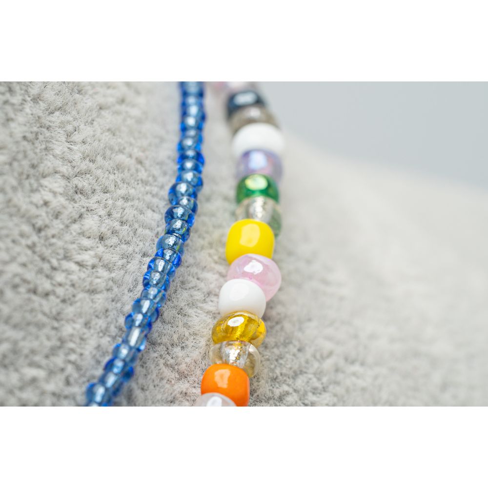 CrisFeather Deliano choker opalit cu charm argint 925