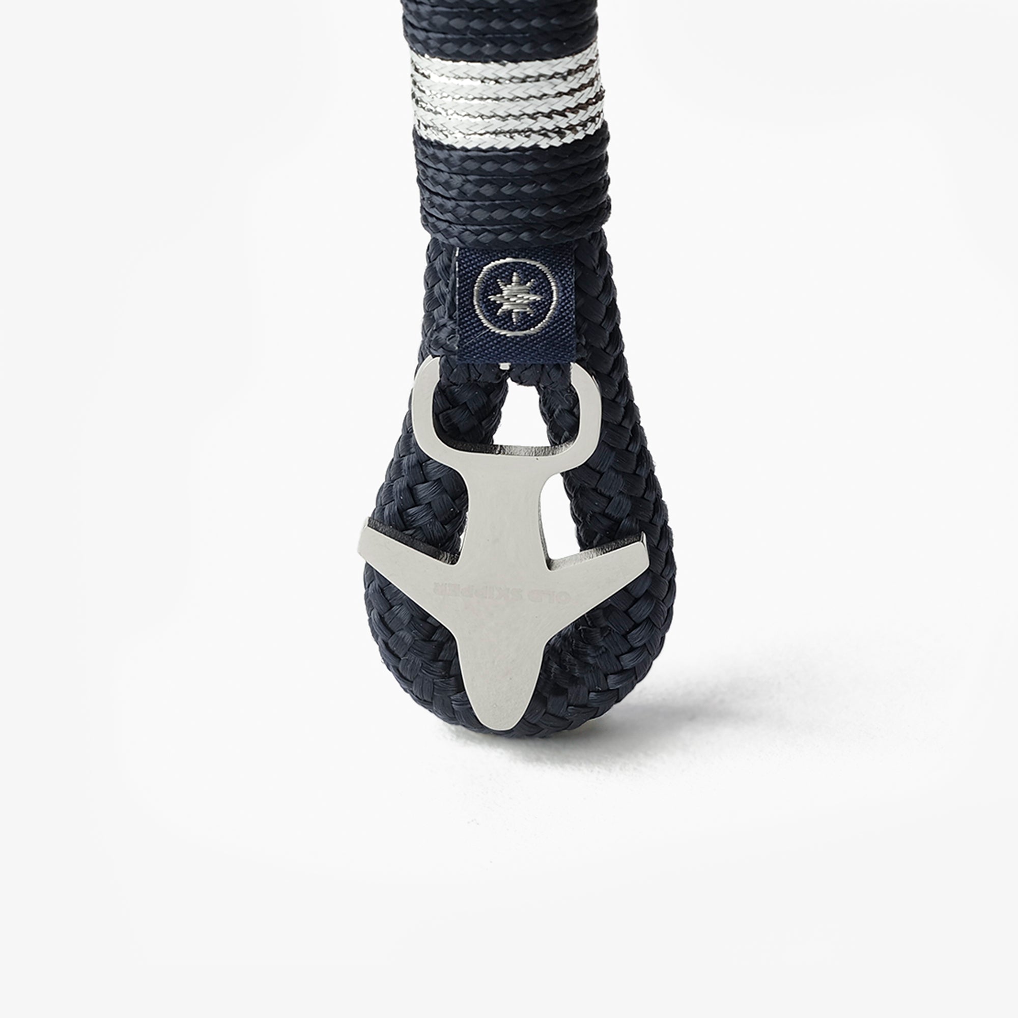 Breloc Old Skipper Night Silver Horse bleumarin-argintiu