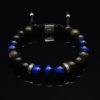 DualStax TigerEye brățară obsidian albastru 8mm