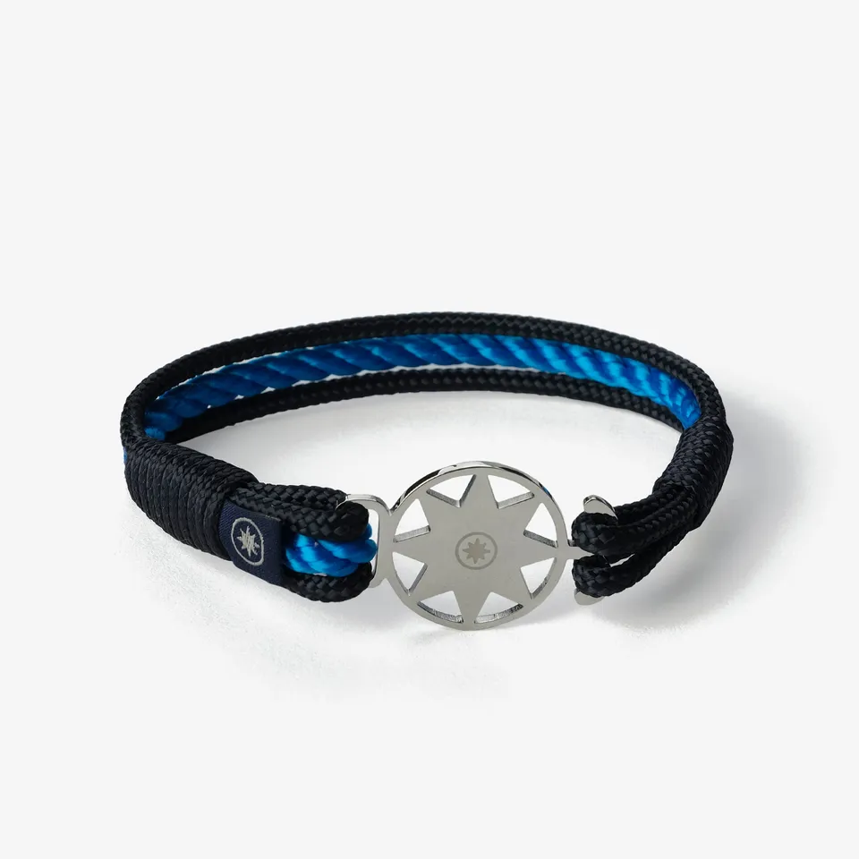 Old Skipper Oceanic Anchor bratara albastru bleumarin ancora