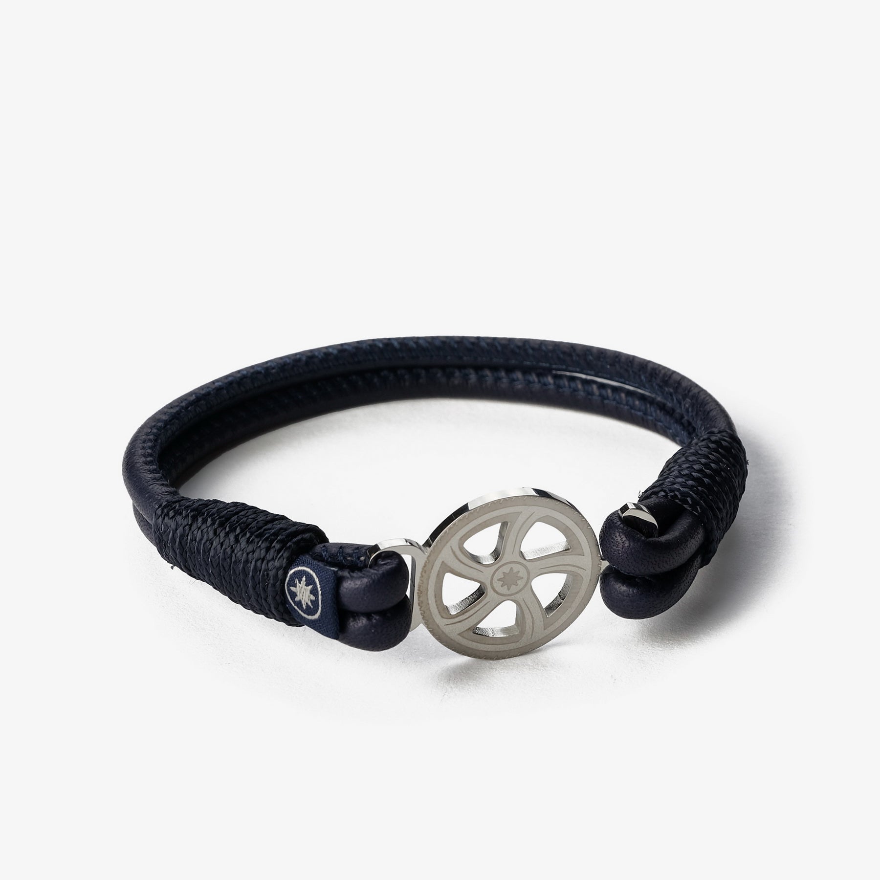 Old Skipper NPRSLB-968F bratara piele mov-negru elice M