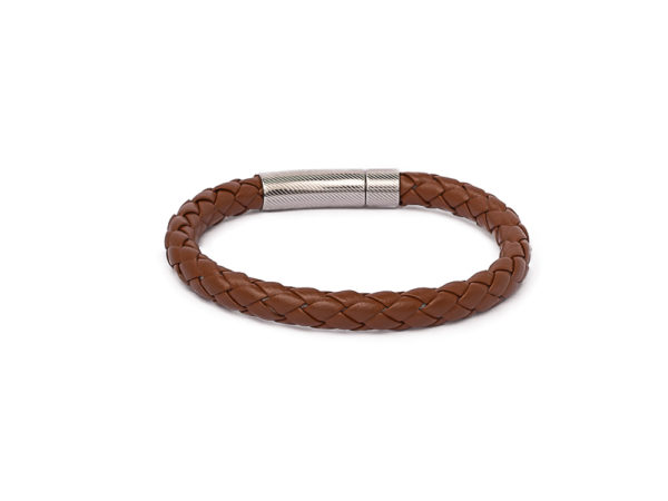 Dualstax Piele No 9 bratara piele maro 6mm