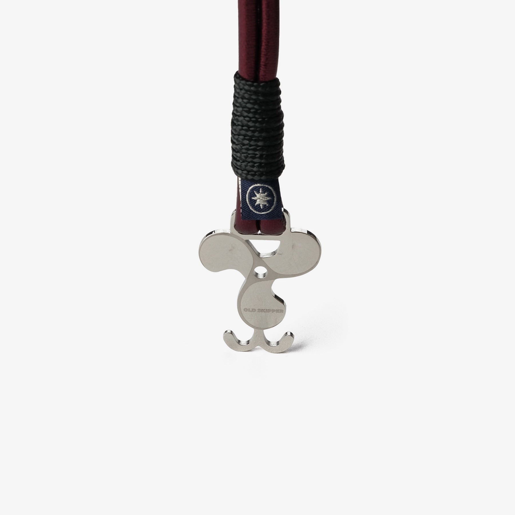 Old Skipper Crimson Tide bratara piele visiniu M 18cm