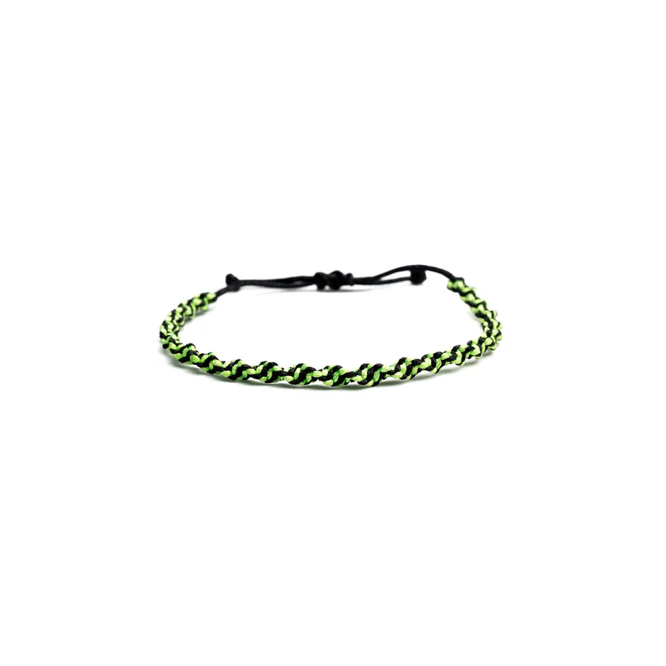 CrisFeather Shark bratara unisex ata negru verde
