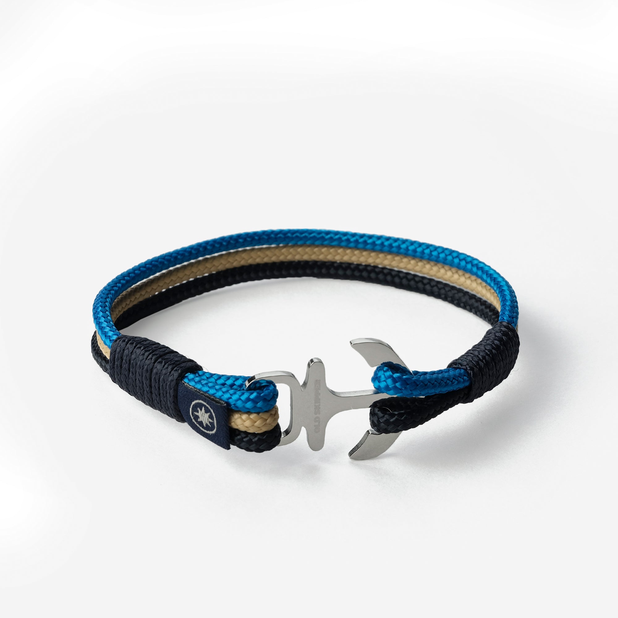 Old Skipper Seashore Tri-Tone bratara snur cal tricolor