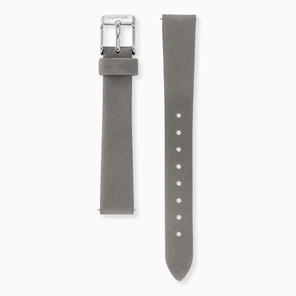 Engelsrufer curea ceas piele nubuk gri 14 mm