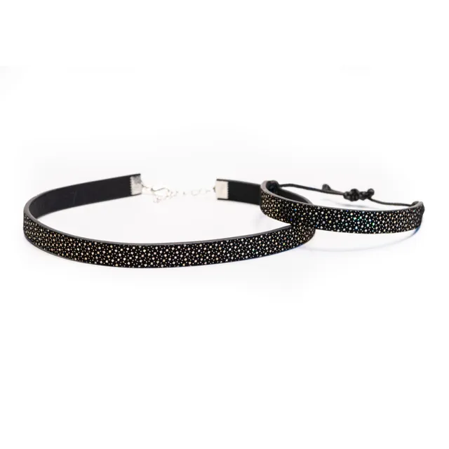 CrisFeather Disco Combo set choker + brățară