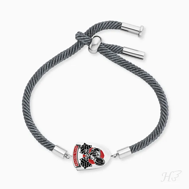 Engelsrufer Herzengel Rennfahrer brățară băieți inox