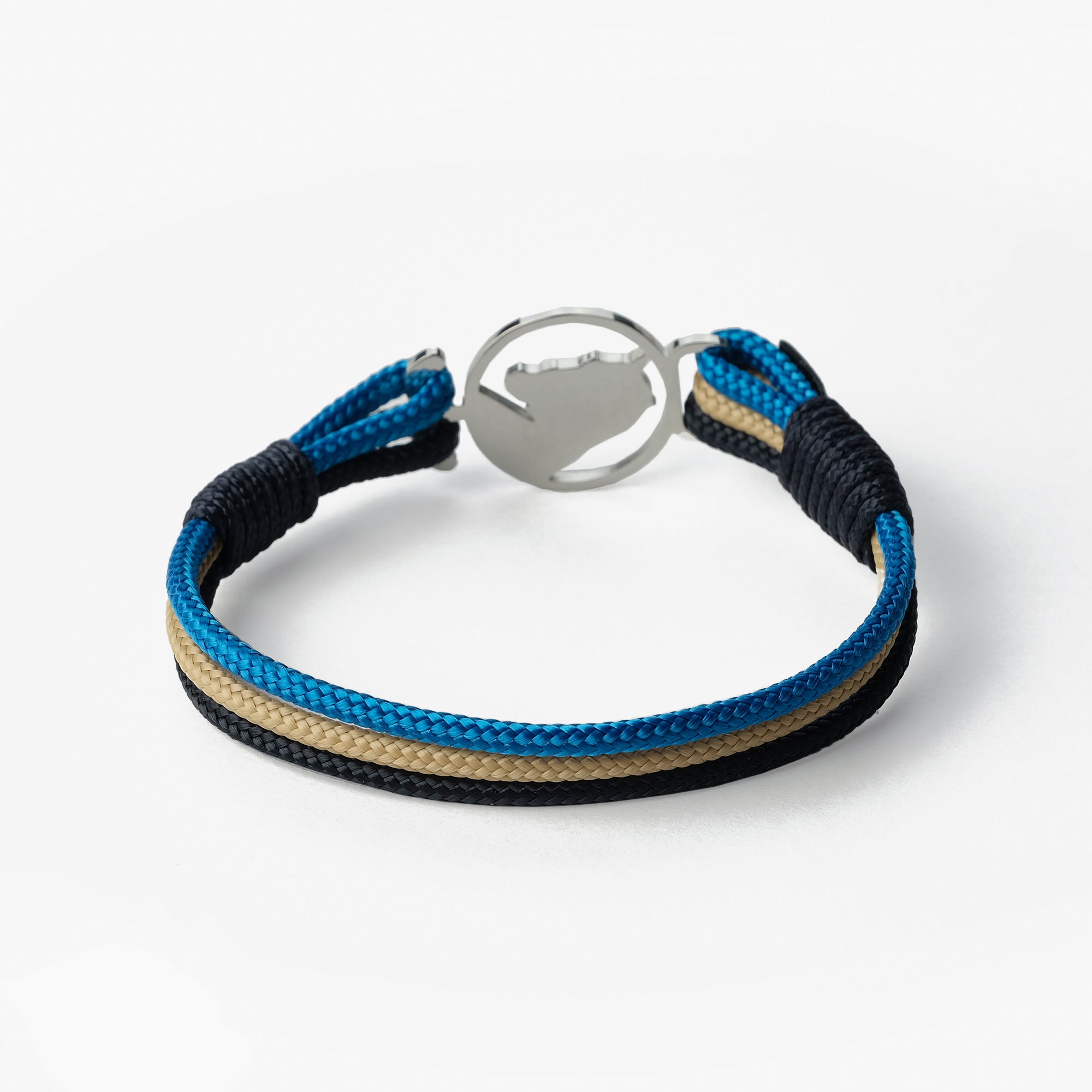 Old Skipper Seashore Tri-Tone bratara snur cal tricolor