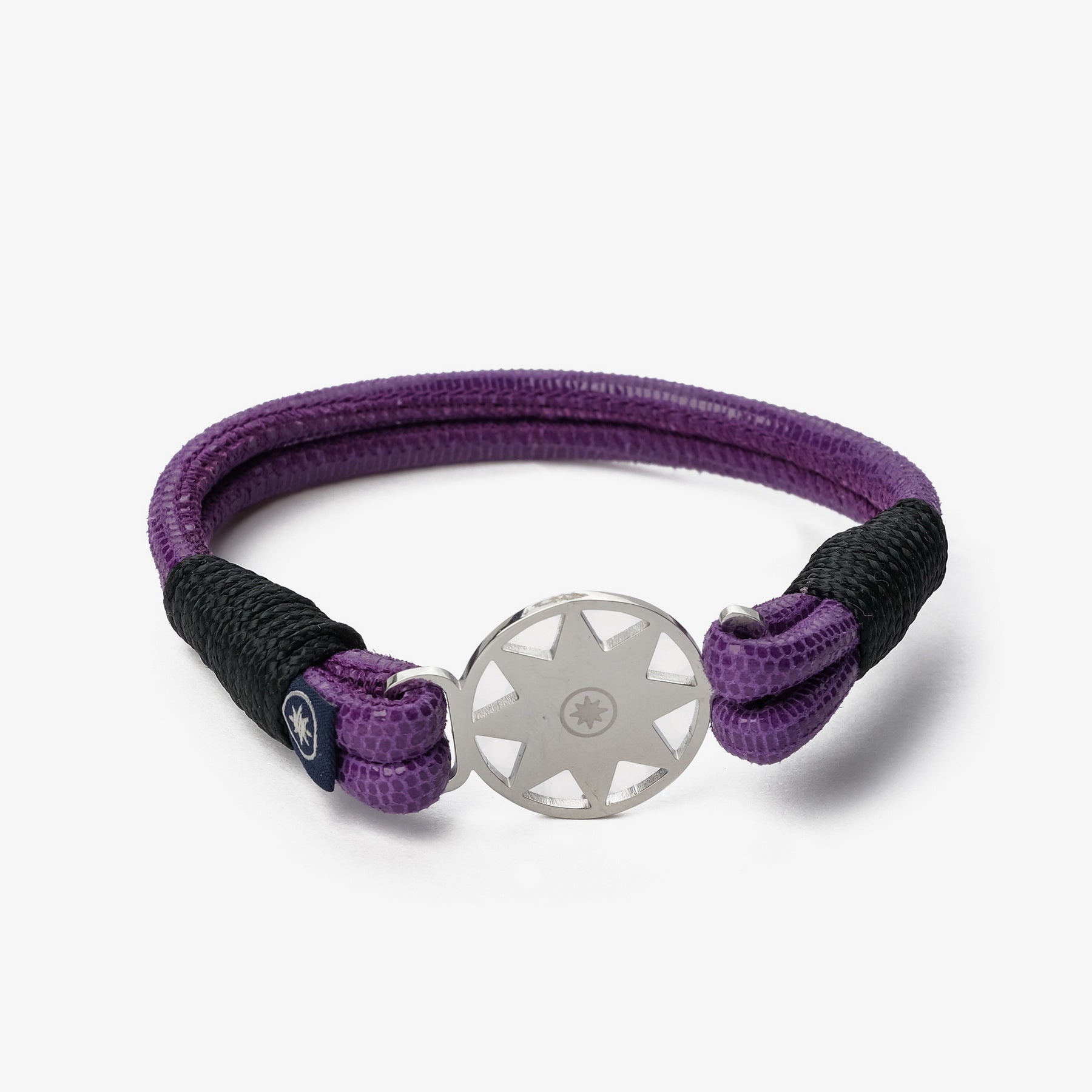 Old Skipper Violet Horizon brățară piele violet