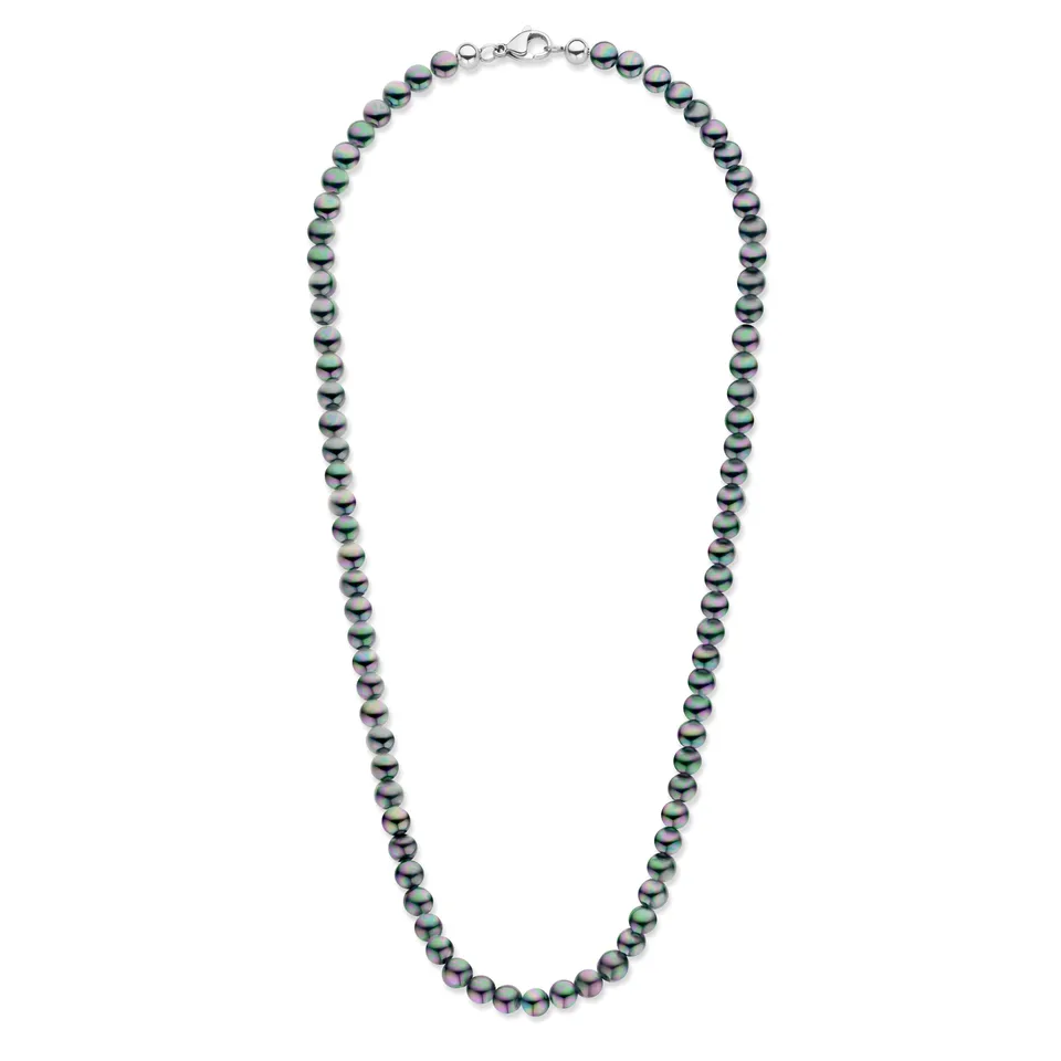 Frank 1967 colier perle negre naturale 8 mm