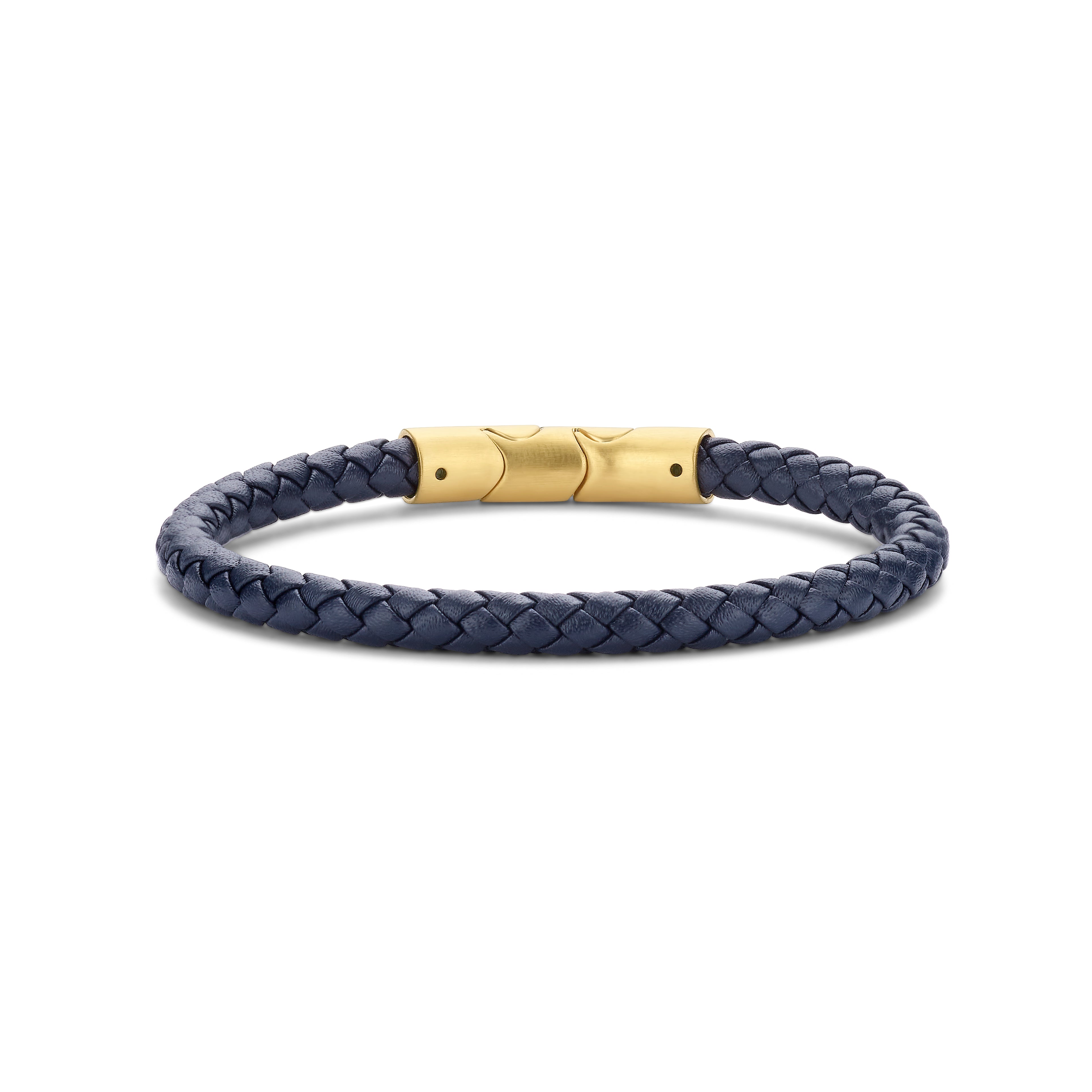Frank 1967 Braided bratara piele neagra