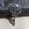 Dualstax Skull pandantiv cheie argint cu lant 60cm